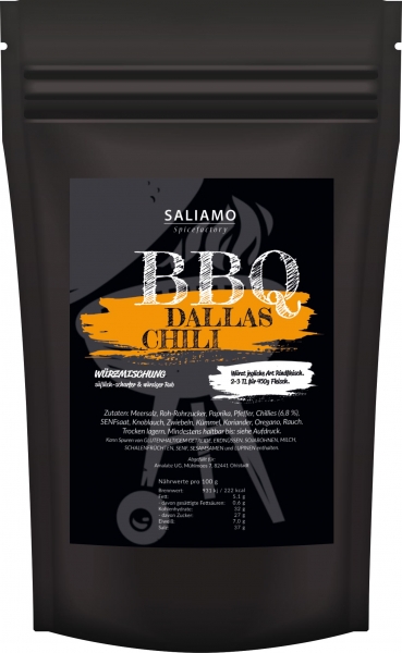 250g Barbecue Dallas Chili-Rub